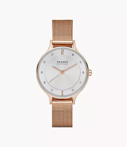 Skagen ladies mesh bracelet watch sales
