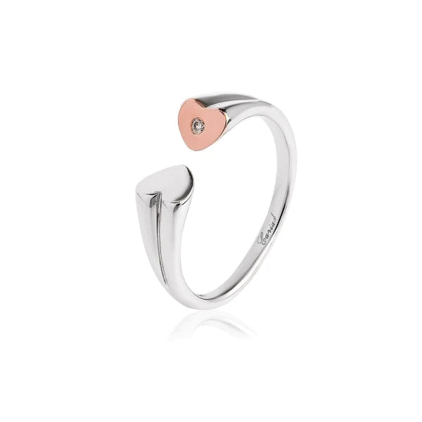 Clogau Cariad Diamond Ring Pearces the Jewellers